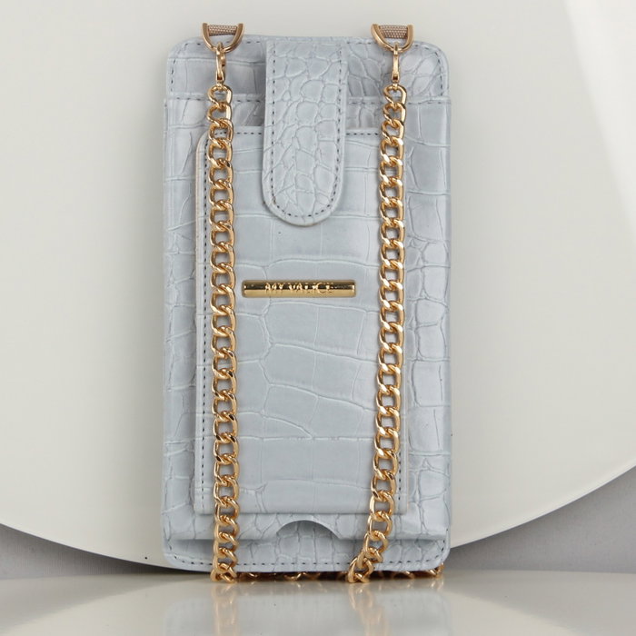 Zoozie Bags Bolso Cruzado de Piel con Monedero y Tarjetero Azul Zoozie Bags Bolso Cruzado de Piel con Monedero y Tarjetero Azul